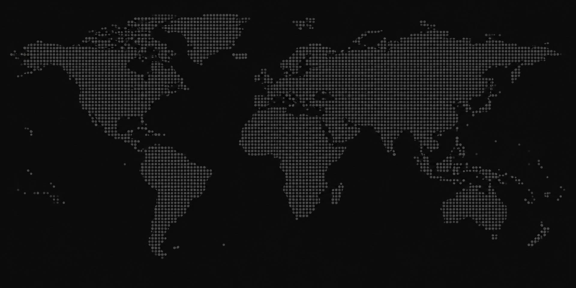 World map showing shipping routes from Japan